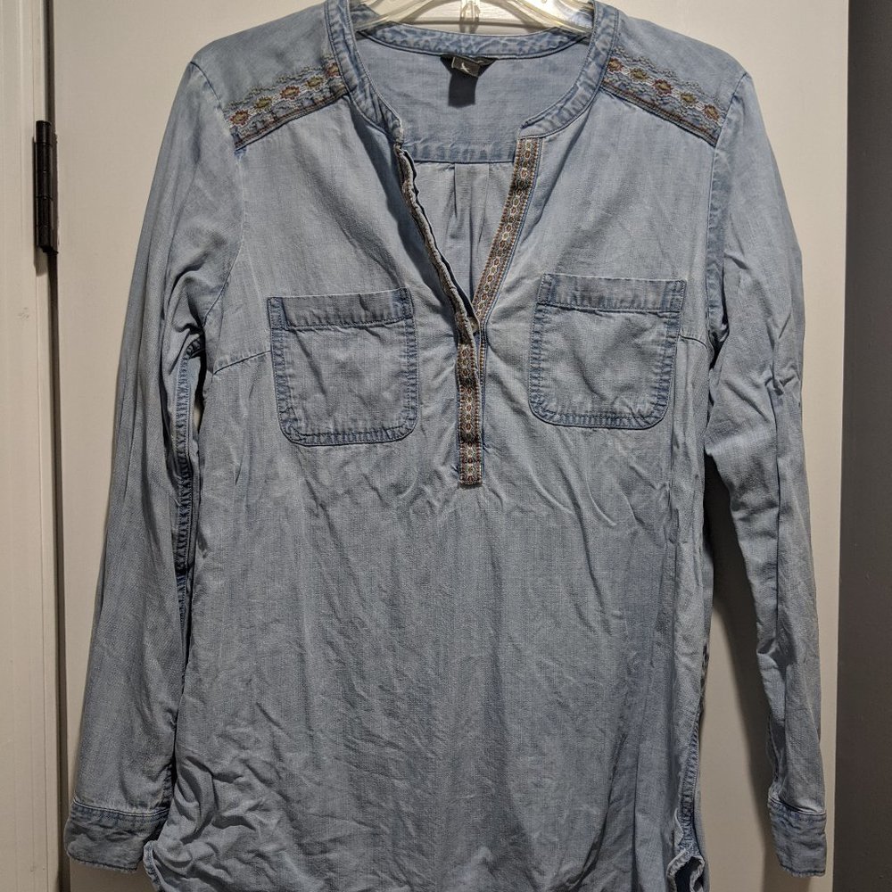 Eddie Bauer Denim Longsleeve Shirt